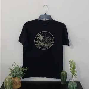 Dakine Black Graphic Logo Tee